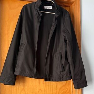 Calvin Klein Men's Black Bomber Jacket